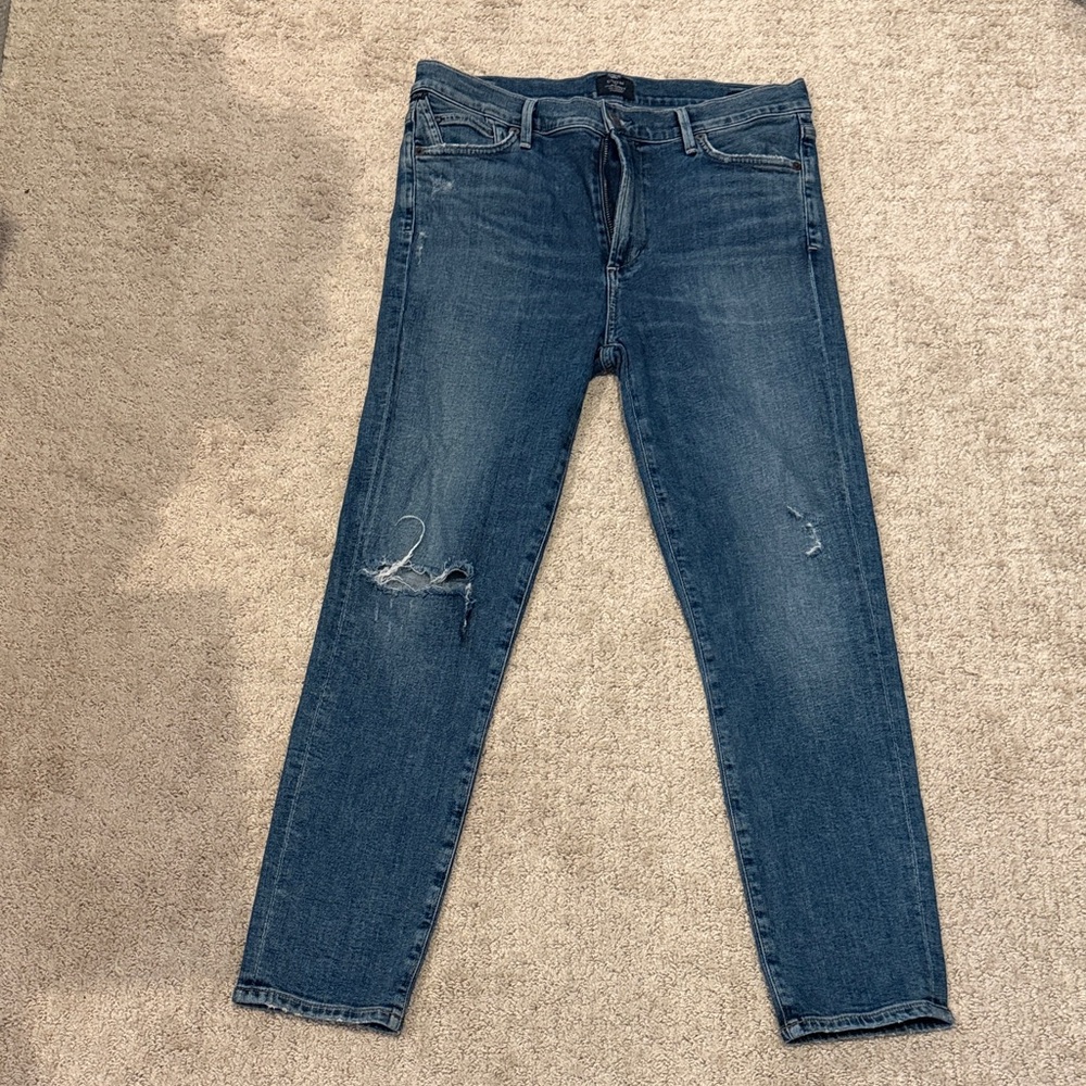 Citizens of Humanity Rocket Crop Skinny Jeans Size 30